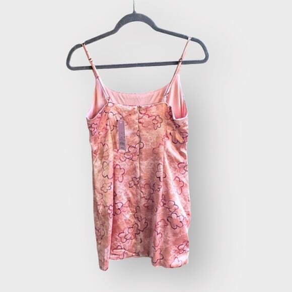 NEW Wild Fable Womens Top Notch Pink Floral Slip Dress - Picture 7 of 9